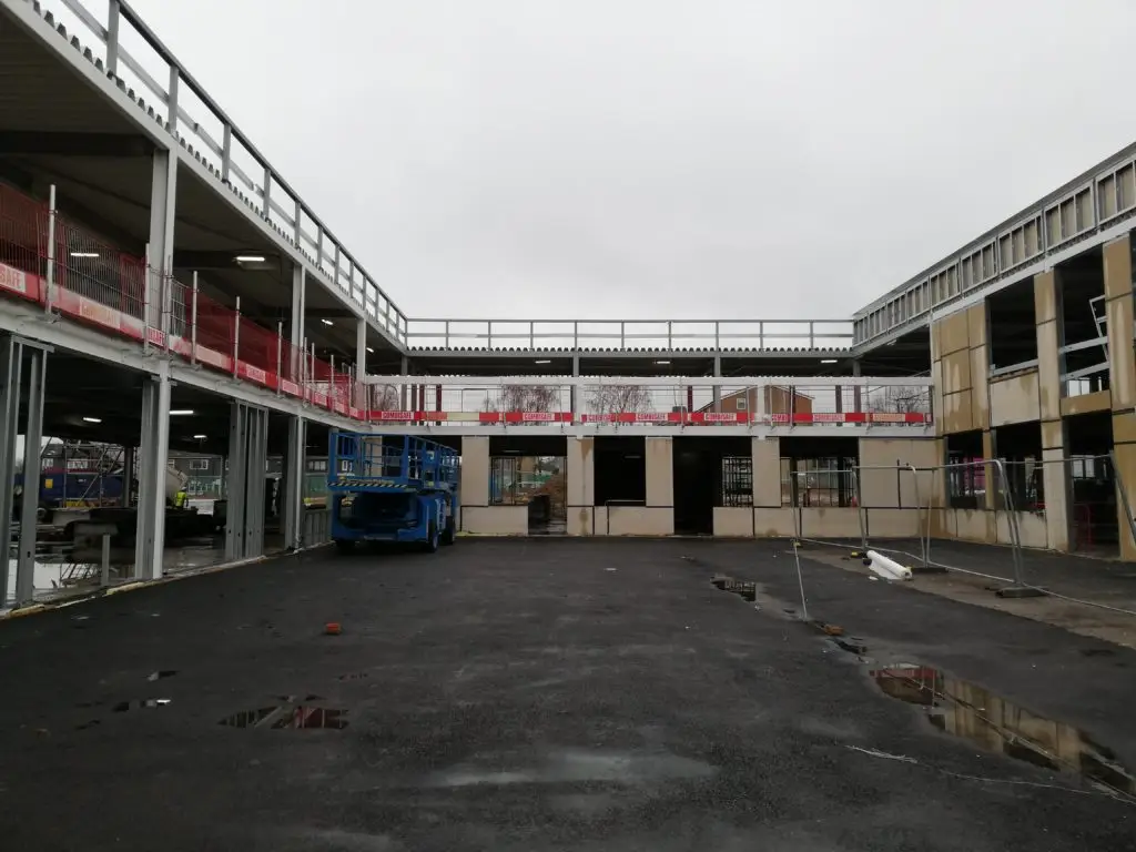 Addington Valley Courtyard Construction