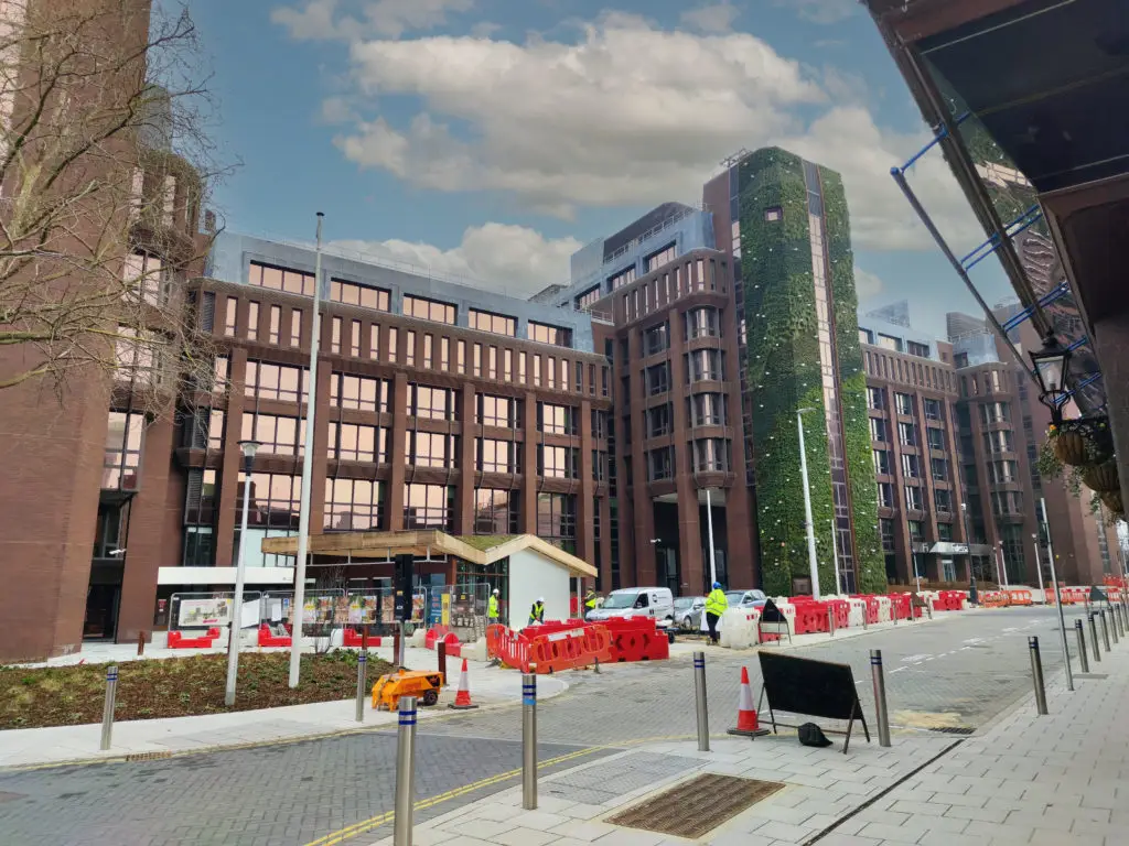 Dukes Court Construction March