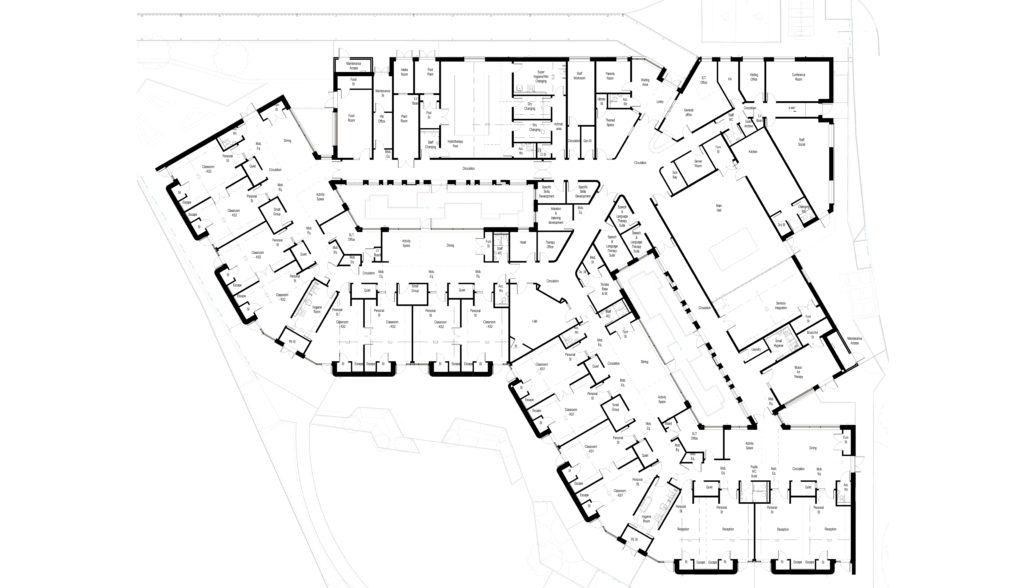 Plan of Grand Union Village SEND Primary School