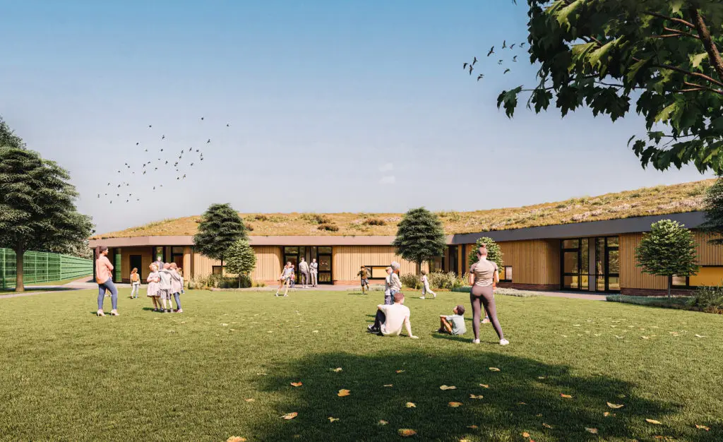 External play of Grand Union Village SEND Primary School