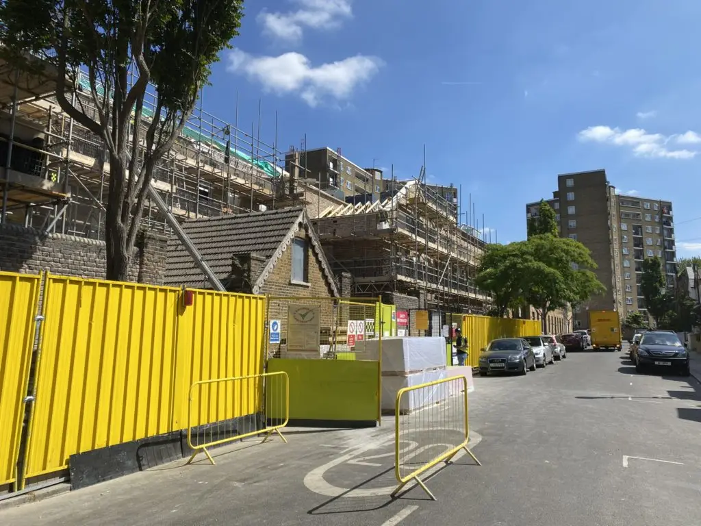 Hewer Street Construction