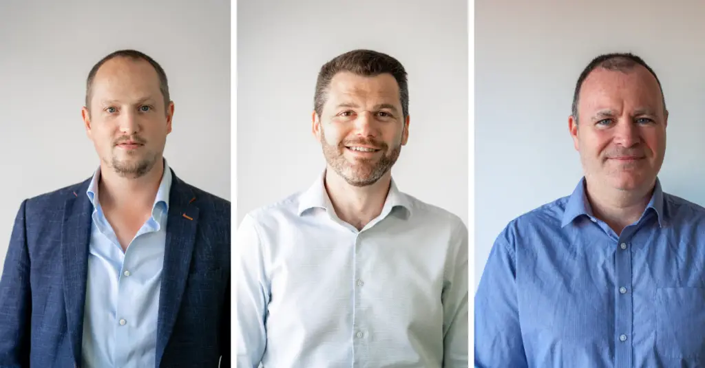 Noviun Under New Ownership - Matt Golds (Left), Daniel Smith (Centre), Chris Watts (Right).