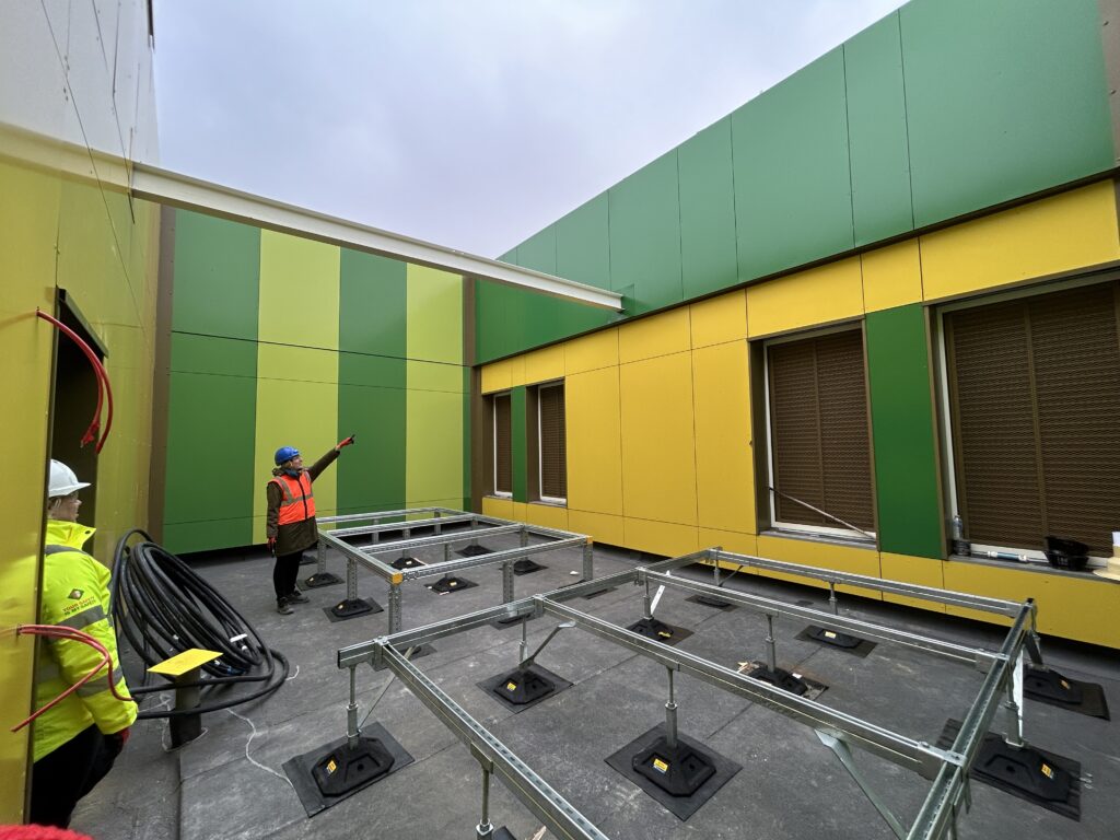 External Plant at Yeoman Park Academy