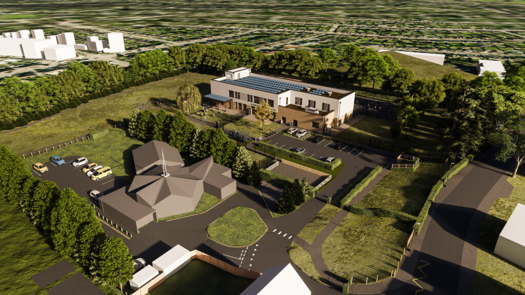 RAAC school rebuild St John’s Catholic Primary School