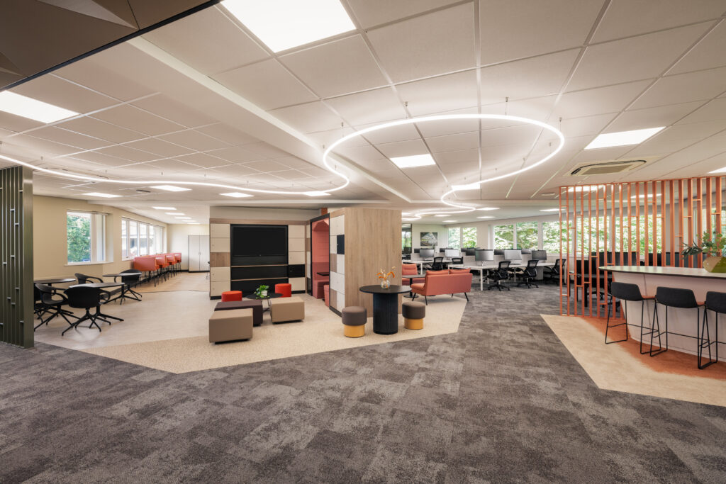 Vanbrugh House workplace interior, an SBID Awards 2026 finalist