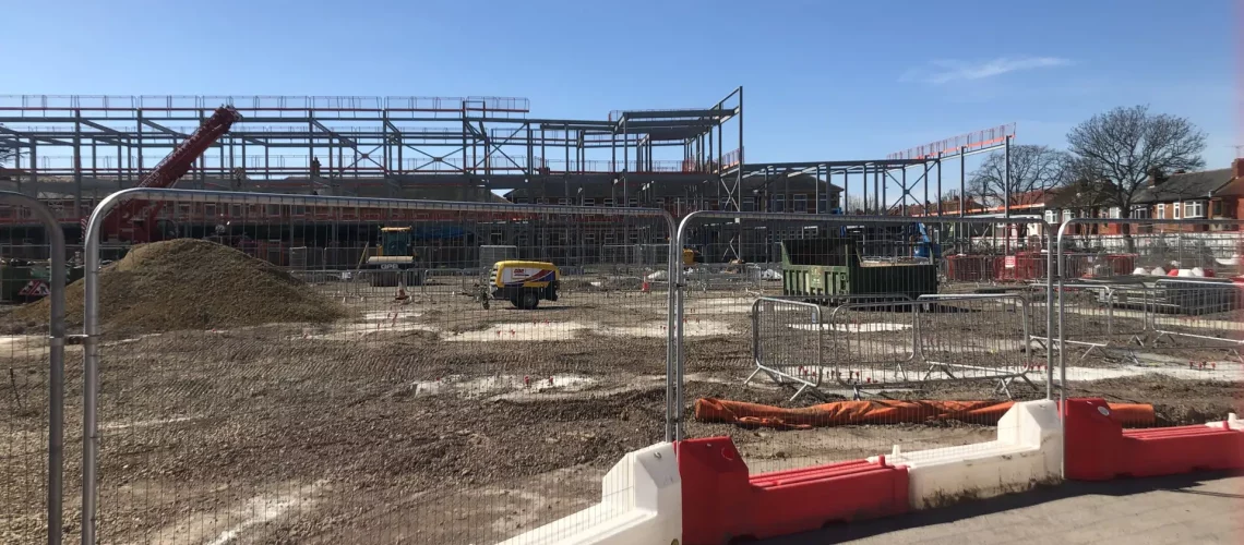 Mayfield School Construction Progress
