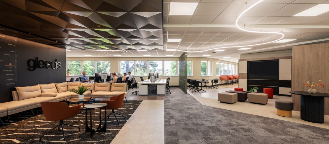 Vanbrugh House workplace interior, an SBID Awards 2026 finalist